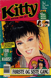 Cover Thumbnail for Kitty (Bladkompaniet / Schibsted, 1989 series) #1/1991