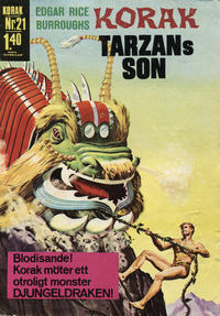 Cover Thumbnail for Korak (Williams Förlags AB, 1966 series) #21