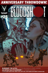 Cover Thumbnail for Bloodshot (Valiant Entertainment, 2014 series) #25 [Cover A - Lewis LaRosa]