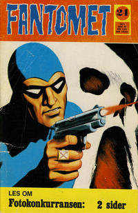 Cover for Fantomet (Romanforlaget, 1966 series) #24/1971
