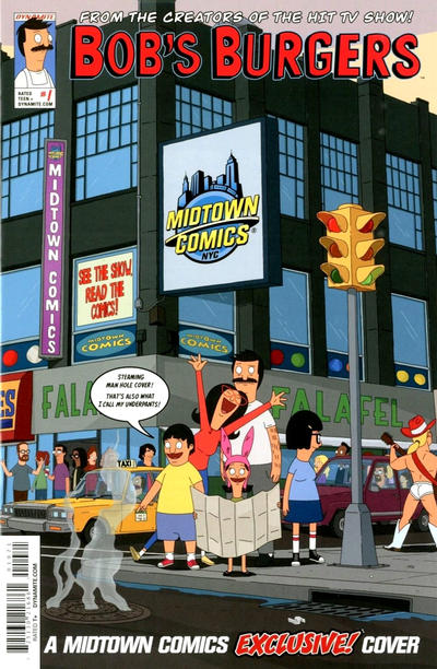 Cover for Bob's Burgers (Dynamite Entertainment, 2014 series) #1 [Midtown Comics Exclusive Variant]