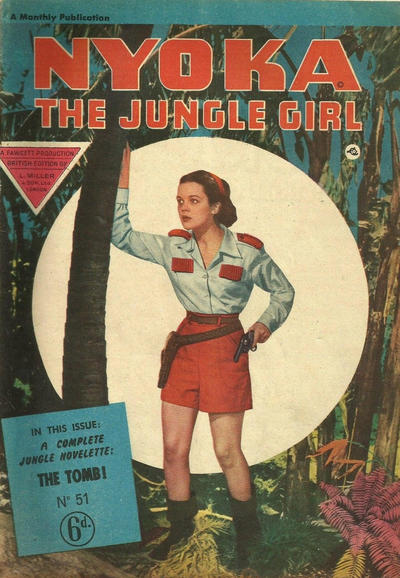 Cover for Nyoka the Jungle Girl (L. Miller & Son, 1951 series) #51