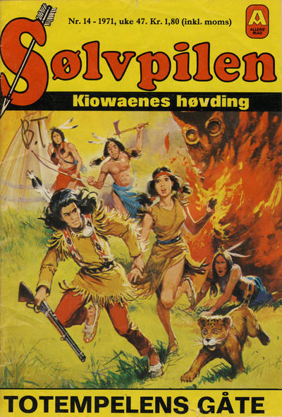 Cover for Sølvpilen (Allers Forlag, 1970 series) #14/1971