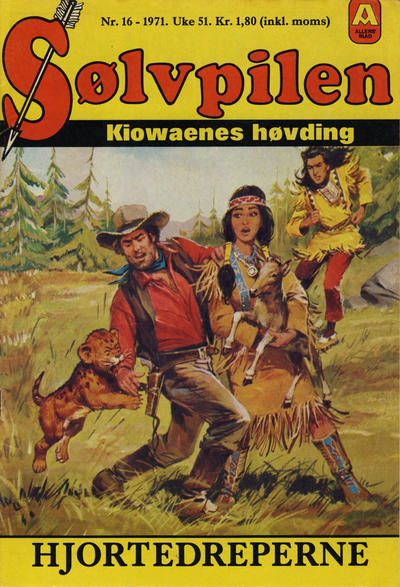 Cover for Sølvpilen (Allers Forlag, 1970 series) #16/1971