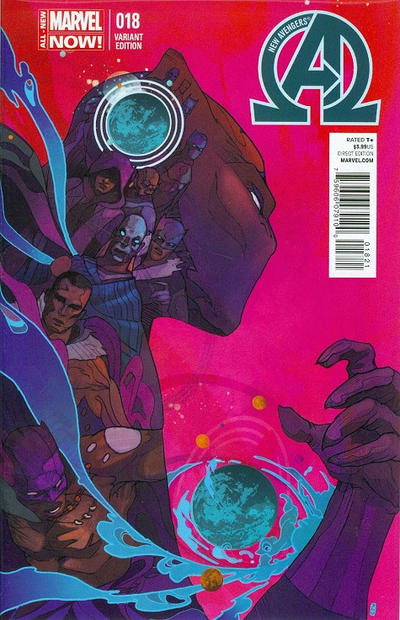 Cover for New Avengers (Marvel, 2013 series) #18 [Christian Ward]