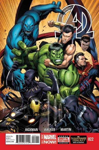 Cover for New Avengers (Marvel, 2013 series) #22