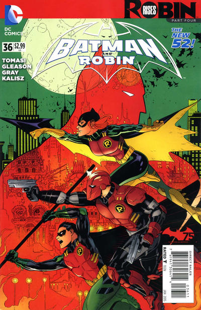 Cover for Batman and Robin (DC, 2011 series) #36 [Direct Sales]