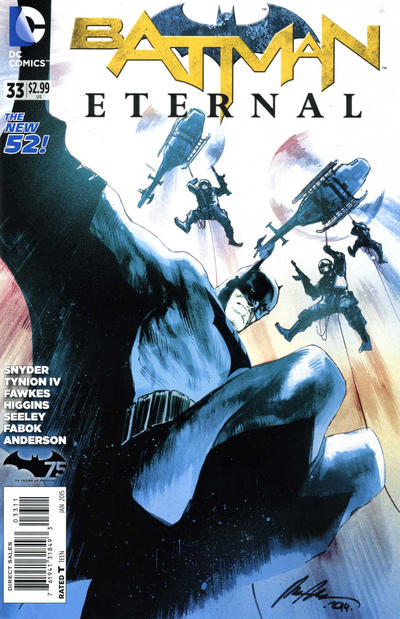 Cover for Batman Eternal (DC, 2014 series) #33
