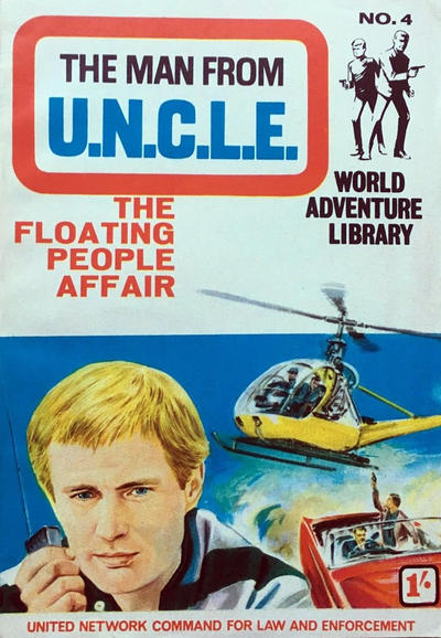 Cover for Man from U.N.C.L.E. World Adventure Library (World Distributors, 1966 series) #4