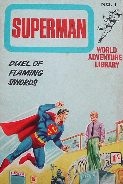 Cover for Superman World Adventure Library (World Distributors, 1967 series) #1
