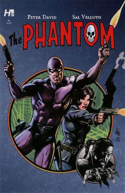 Cover for The Phantom (Hermes Press, 2014 series) #1 [Sal Velluto]