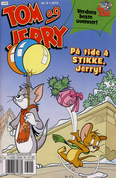 Cover for Tom og Jerry (Hjemmet / Egmont, 2010 series) #9/2014