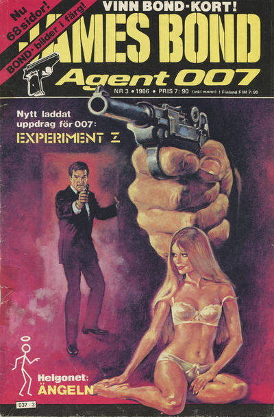 Cover for James Bond (Semic, 1965 series) #3/1986