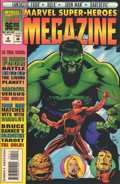 Cover for Marvel Super-Heroes Megazine (Marvel, 1994 series) #4