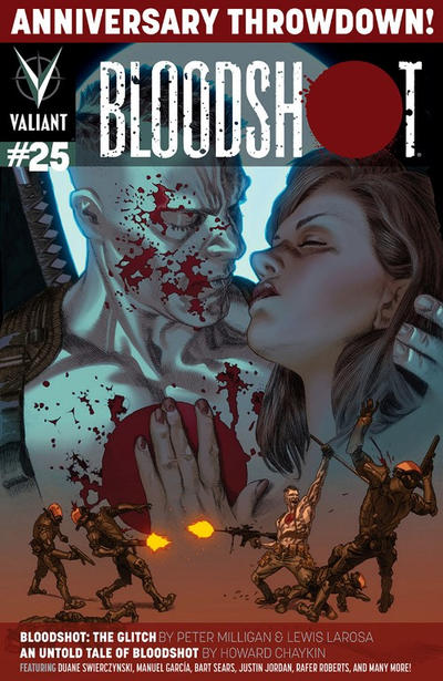 Cover for Bloodshot (Valiant Entertainment, 2014 series) #25 [Cover A - Lewis LaRosa]