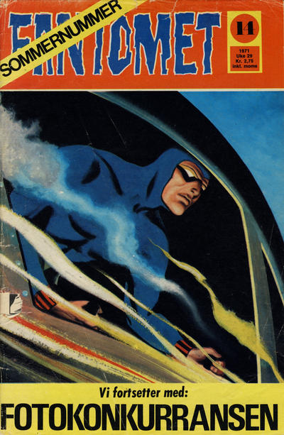 Cover for Fantomet (Romanforlaget, 1966 series) #14/1971
