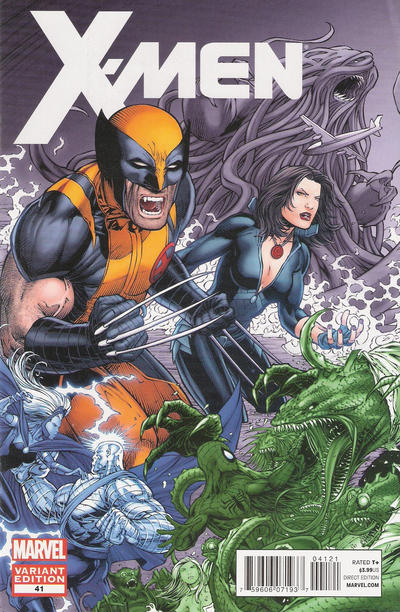Cover for X-Men (Marvel, 2010 series) #41 [Variant Cover by Dale Keown]