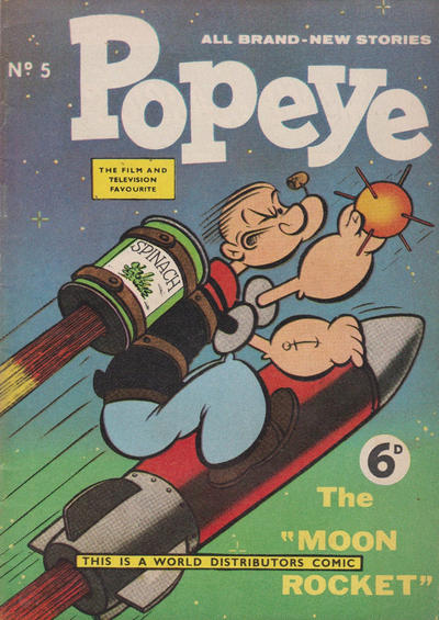 Cover for Popeye (World Distributors, 1957 series) #5