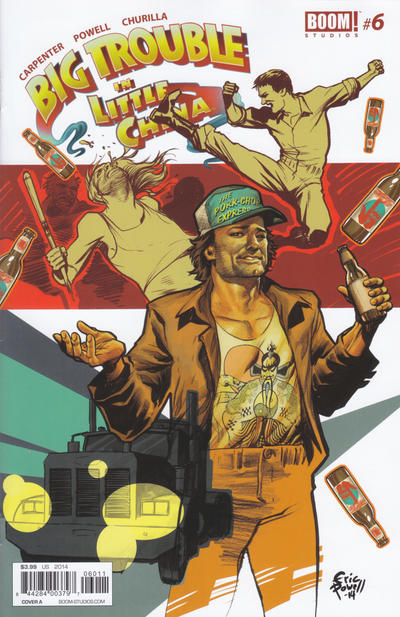 Cover for Big Trouble in Little China (Boom! Studios, 2014 series) #6 [Cover A - Eric Powell]