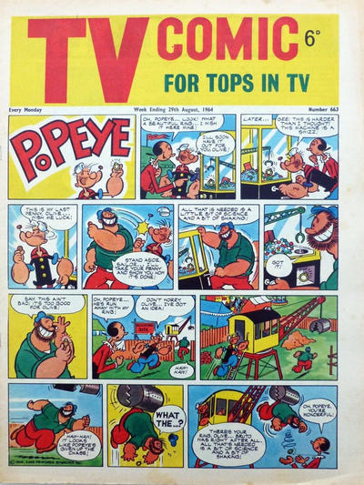 Cover for TV Comic (Polystyle Publications, 1951 series) #663