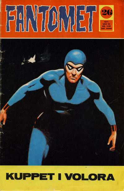 Cover for Fantomet (Romanforlaget, 1966 series) #26/1971