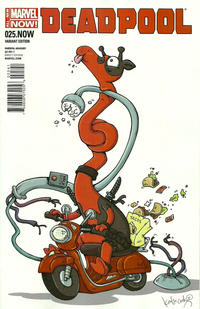 Cover Thumbnail for Deadpool (Marvel, 2013 series) #25 [Katie Cook Marvel Animals Variant]