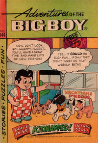 Cover Thumbnail for Adventures of the Big Boy (Webs Adventure Corporation, 1957 series) #144 [West]