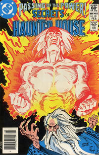 Cover Thumbnail for Secrets of Haunted House (DC, 1975 series) #45 [Newsstand]