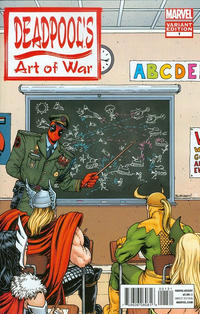 Cover Thumbnail for Deadpool's Art of War (Marvel, 2014 series) #1 [Chris Burnham Variant]