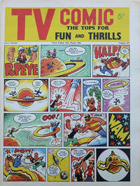 Cover Thumbnail for TV Comic (Polystyle Publications, 1951 series) #587