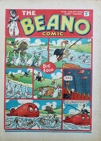Cover Thumbnail for The Beano Comic (D.C. Thomson, 1938 series) #101