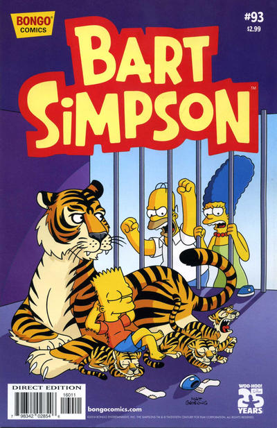 Cover for Simpsons Comics Presents Bart Simpson (Bongo, 2000 series) #93