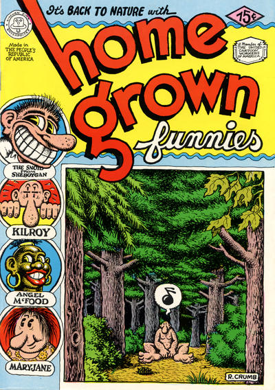 Cover for Home Grown Funnies (Kitchen Sink Press, 1971 series) #1 [12th Printing]
