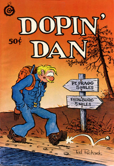 Cover for Dopin' Dan (Last Gasp, 1972 series) #3 [First Printing]