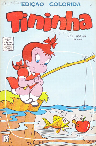 Cover for Tininha (RGE, 1968 series) #6