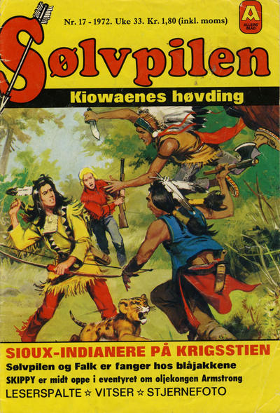 Cover for Sølvpilen (Allers Forlag, 1970 series) #17/1972