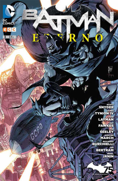Cover for Batman Eterno (ECC Ediciones, 2014 series) #3