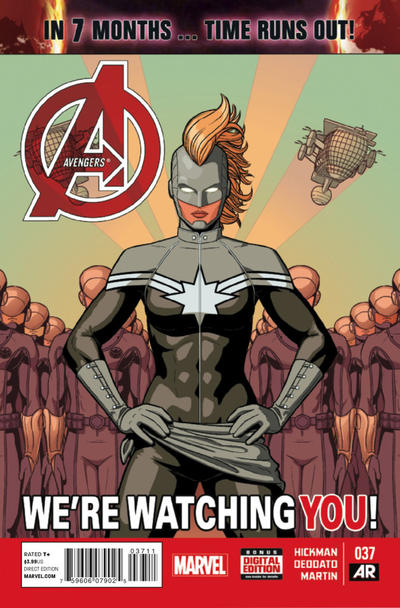 Cover for Avengers (Marvel, 2013 series) #37