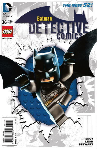 Cover for Detective Comics (DC, 2011 series) #36 [Lego Cover]