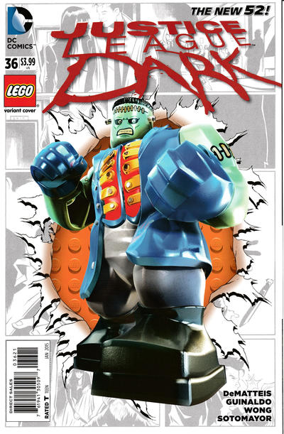 Cover for Justice League Dark (DC, 2011 series) #36 [Lego Cover]