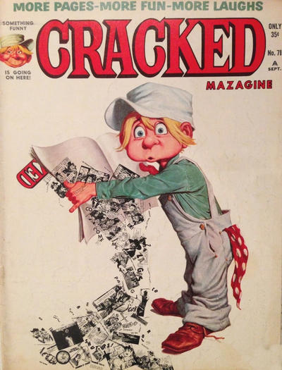 Cover for Cracked (Major Publications, 1958 series) #71