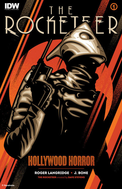 Cover for The Rocketeer: Hollywood Horror (IDW, 2013 series) #1 [Signalnoise]