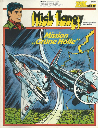 Cover for Zack Comic Box (Koralle, 1972 series) #27 - Mick Tangy - Mission "Grüne Hölle"
