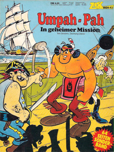 Cover for Zack Comic Box (Koralle, 1972 series) #42 - Umpah-Pah - In geheimer Mission