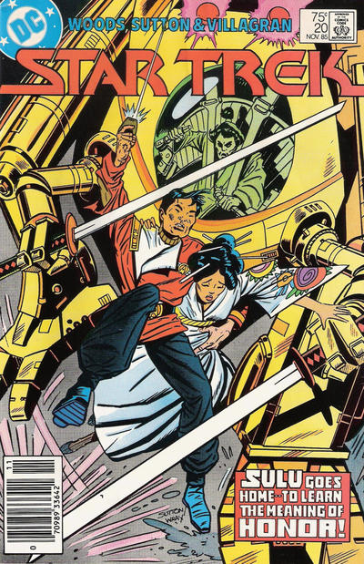 Cover for Star Trek (DC, 1984 series) #20 [Newsstand]