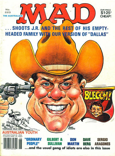 Cover for Mad Magazine (Horwitz, 1978 series) #223