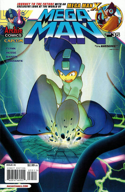 Cover for Mega Man (Archie, 2011 series) #35