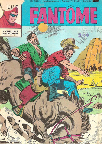 Cover for Le Fantôme (Éditions des Remparts, 1963 series) #298