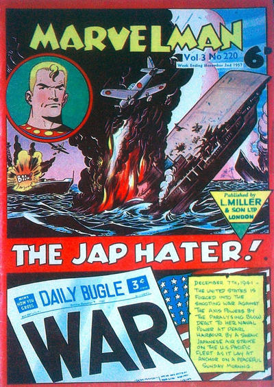 Cover for Marvelman (L. Miller & Son, 1954 series) #220