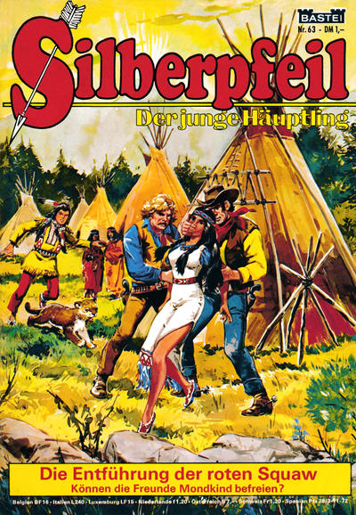 Cover for Silberpfeil (Bastei Verlag, 1970 series) #63